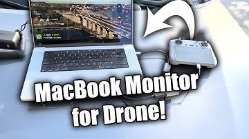 How to use a MacBook Pro as a Monitor for DJI Drones