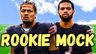 4 Round Rookie Mock Draft (1QB Post Draft) | 2024 Dynasty Fantasy Football