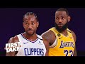 Kawhi owes us a Western Conference finals matchup against LeBron! - Stephen A. | First Take