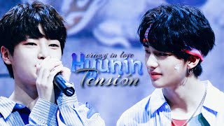 Hyunin tension 👀❤️🔥 -사랑- 🦋Hyunjin + Jeongin 🦋