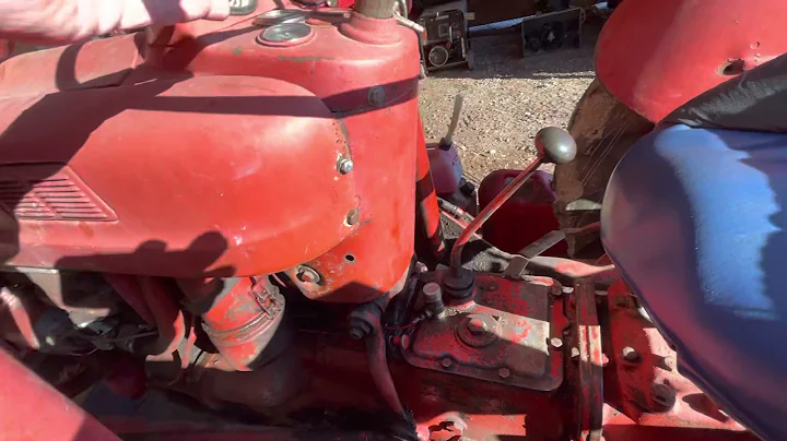 Ford NAA tractor loader cold start