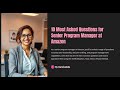 10 Most Asked Questions for Senior Program Manager Interview at Amazon