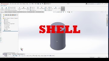 Solidworks beginners tutorial #30 - Shell in Hindi