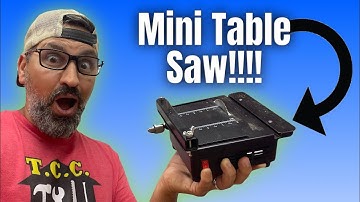 I NEEDED this Mini Table Saw In My Workshop! So Do You!