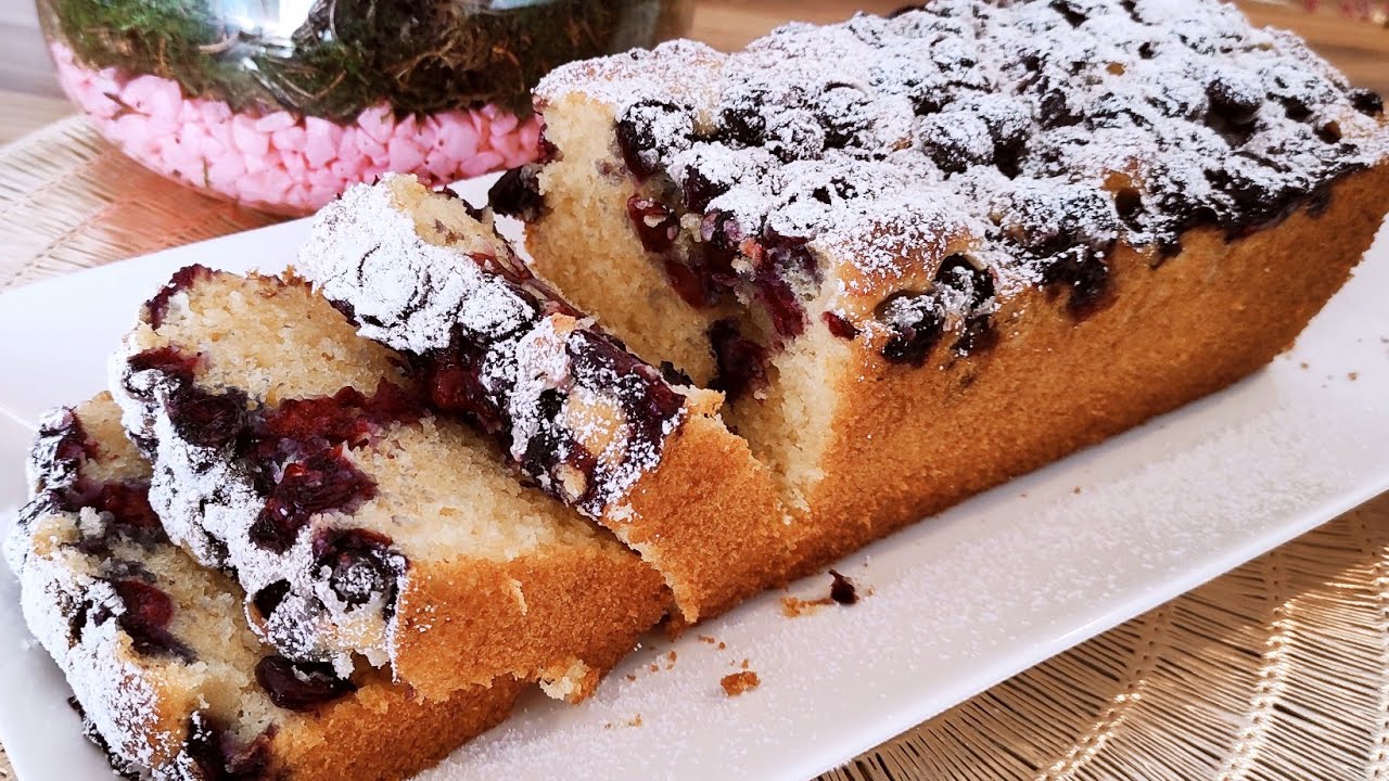 Backe DIESEN Blaubeerkuchen, einfacher und schneller Kuchen mit wenig ...