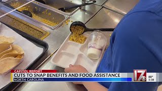 Cuts to North Carolina food assistance could impact schools
