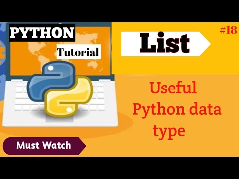 Python list most useful data type #18 |#pythonprogrammingfullcourse |python tutorial for beginner