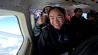 Carla Pan - Tandem Skydive at Skydive Indianapolis