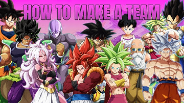 How To Make A Team In Dragonball Fighterz