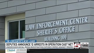 VIDEO: Charleston Co. deputies arrest 12 in undercover social media chat operation