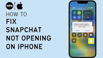 🚀 How to FIX Snapchat NOT Opening on ANY iPhone? (2023) 🔧