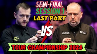 Mark Allen vs Mark Williams Semifinal | Tour Championship Snooker 2024 | Session 1 - Last Part