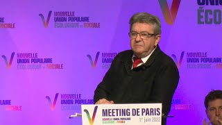 Législatives: pour Mélenchon, les Français ont 