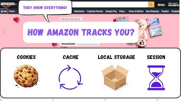 How Amazon Remembers You! (Cookies, Cache, Local Storage & Sessions Explained)