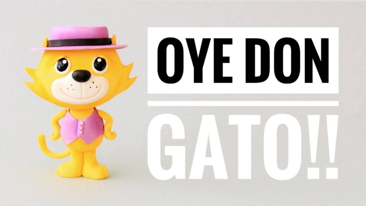 Cómo Hacer a Don Gato de Don Gato y su Pandilla | Porcelana Fría | Pasta Flexible