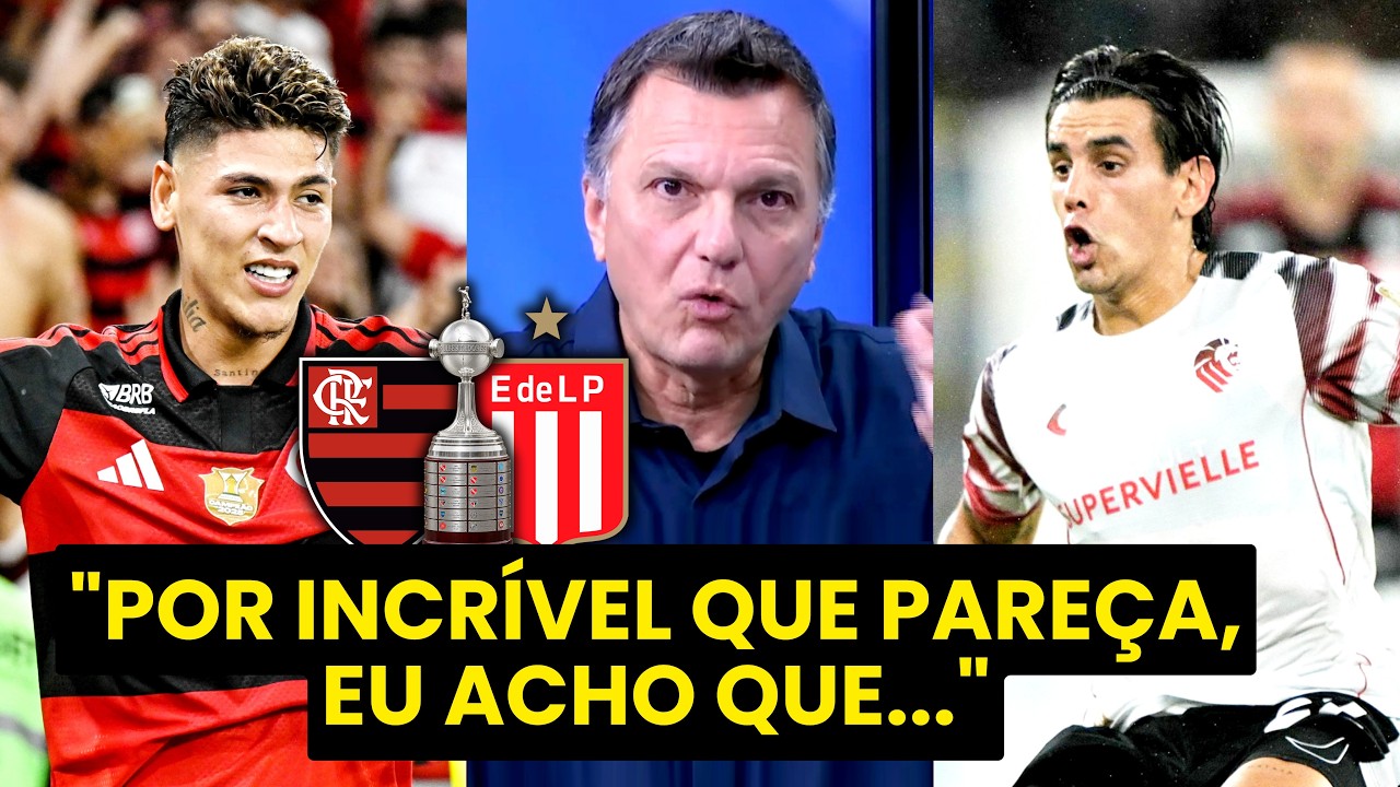 PERIGOSO? "O FLAMENGO HOJE pra mim TEM..." MAURO CEZAR É SINCERO sobre SEMIFINAL contra ESTUDIANTES!