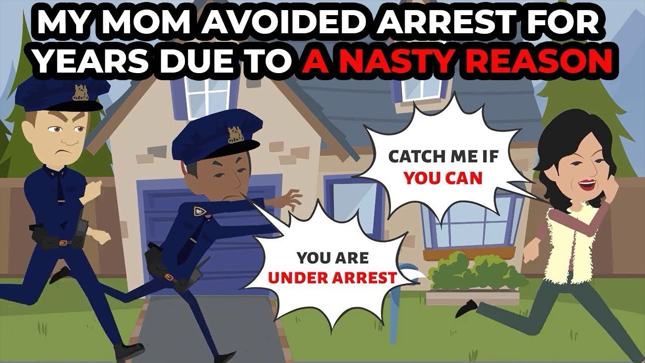 My mom avoided arrest for years due to a nasty reason (Animation )