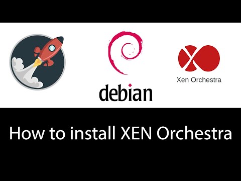 XCP-NG 8.1 Install step by step Debian 10 & XEN Orchestra Episode 2