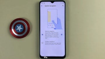 How to hide system navigation bar gestures on Realme C35 Android 11