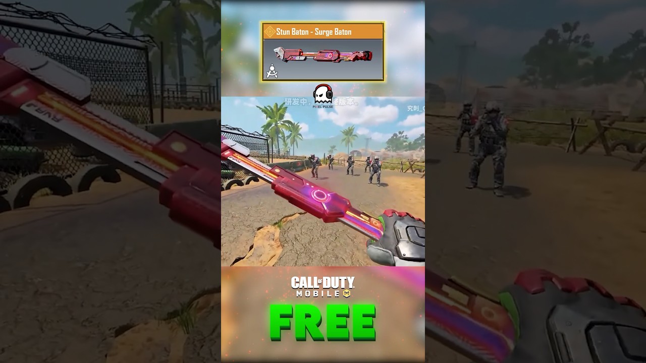 *FREE* LEGENDARY Stun Baton - Surge Baton | COD Mobile 