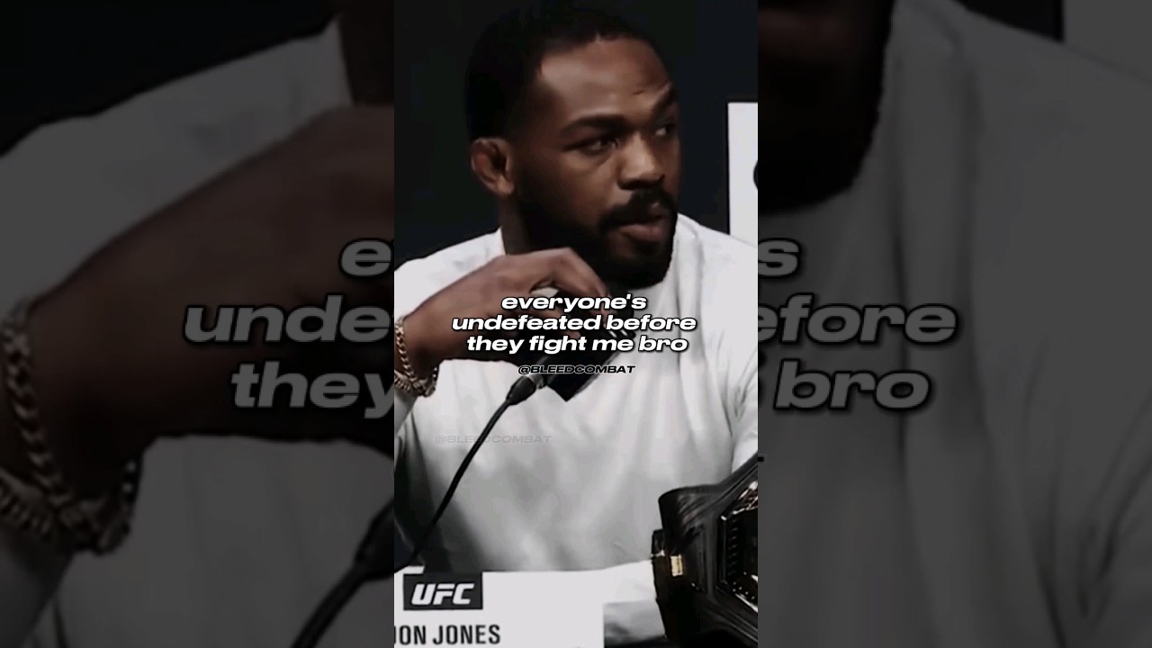 Jon jones is cold for this🥶 