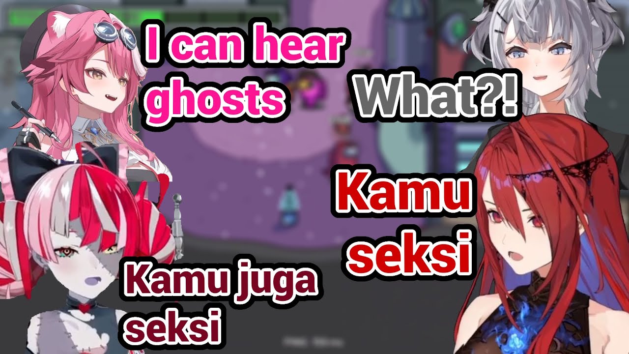 Raora Accidentally Killed Herself, and Elizabeth Tried to Speak in Indonesian, Hololive Among Us!!