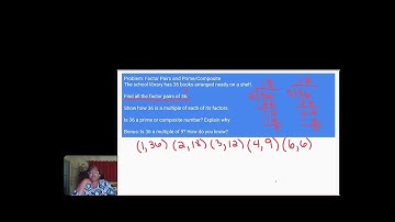 Fourth Grade Math Support: Find all factor pairs for a whole number in the range 1-100