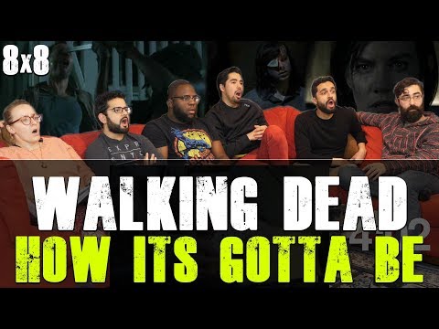 Walking Dead - 8x8 How Its Gotta Be - Group Reaction