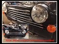 1968 Triumph TR250 Restoration, Assembly Part Thirteen, Grille,   Marker Lights & Headlights Install