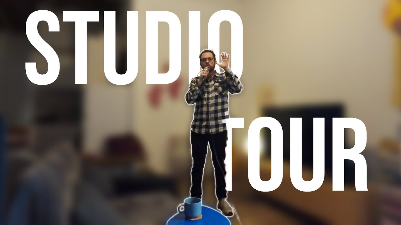 Tour de mi estudio creativo 2026 | Donde creo música, videos, escribo y más!