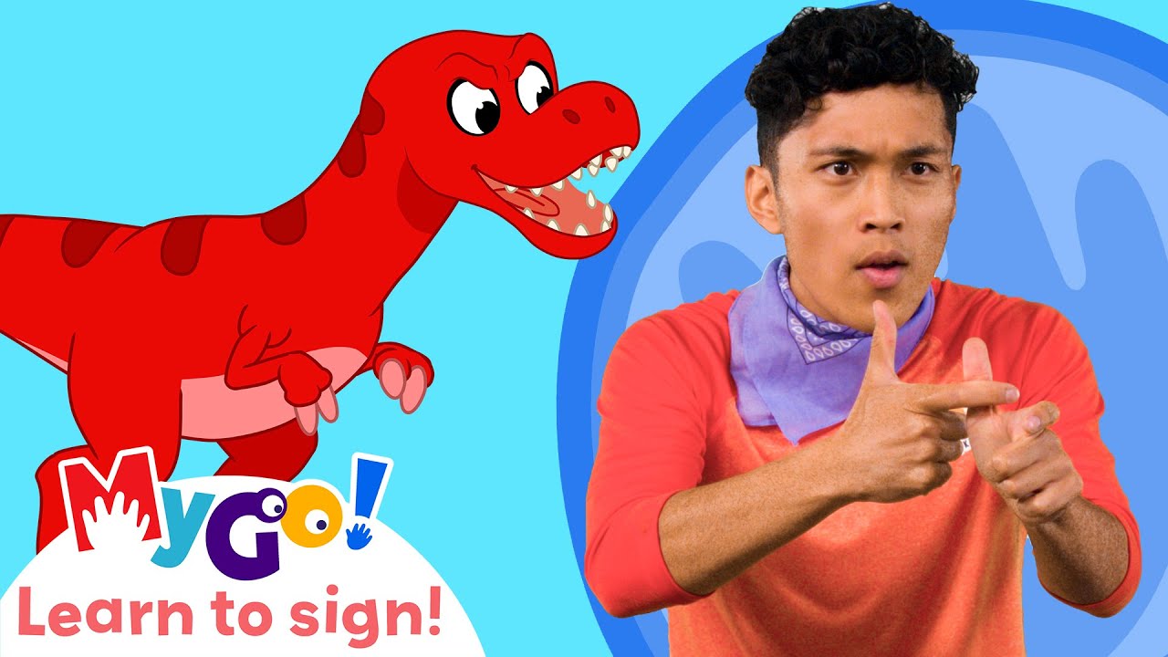 Learn Sign Language with Morphle! | Dinosaurs & the Magic Time Machine ...