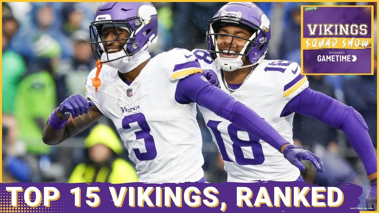 TRAINING CAMP WEEK: We Rank The TOP 15 Minnesota Vikings! | The Minnesota Football Party