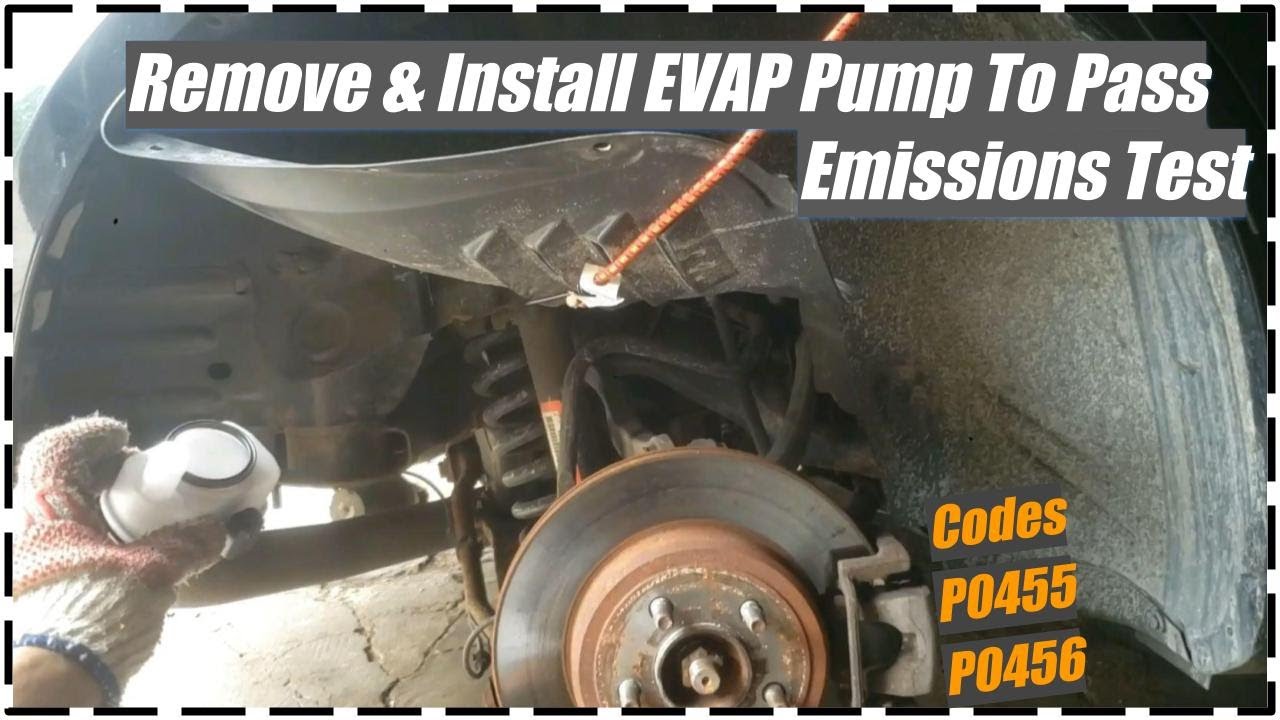 How to remove the EVAP Leak Detection Pump On A Chrysler, Dodge, Jeep  DETAILED - YouTube