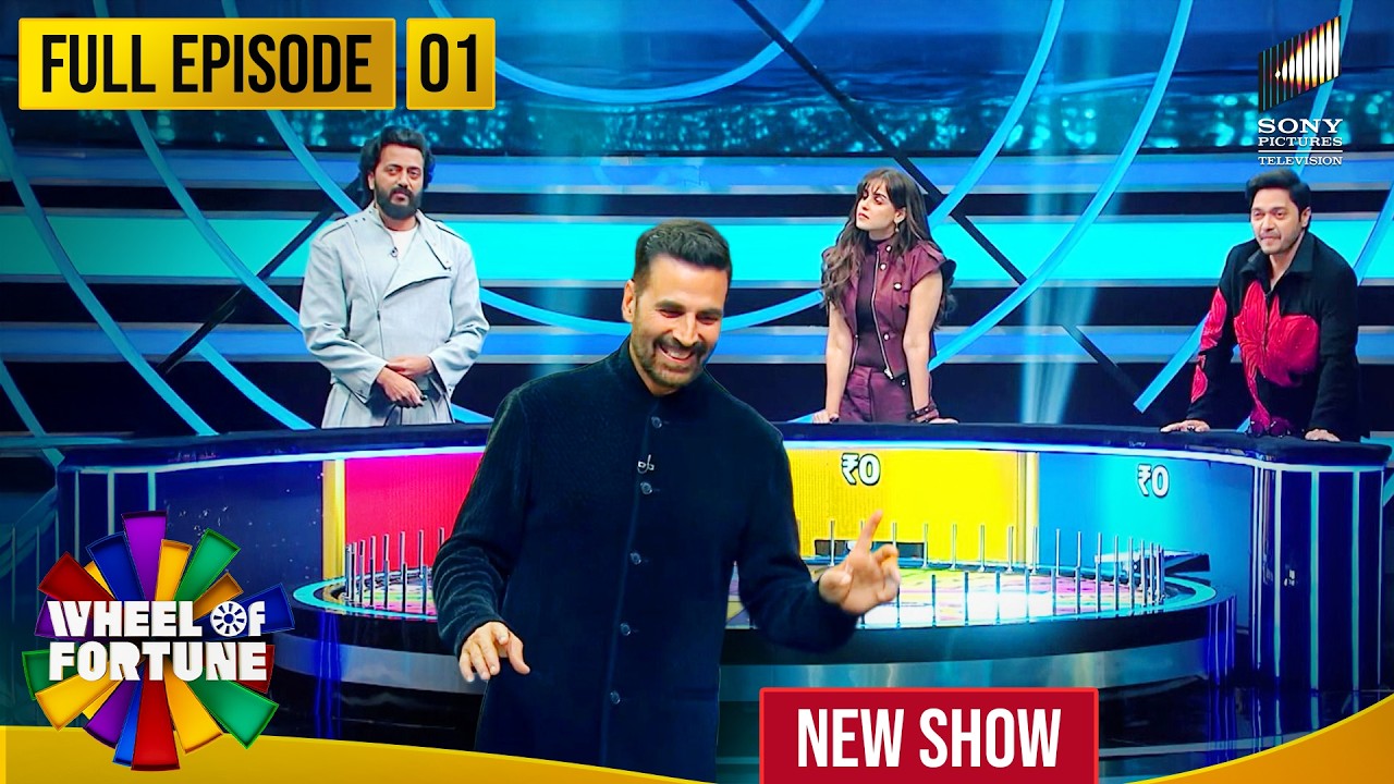 Akshay Kumar | Ep 1 | Riteish Deshmukh, Genelia & Shreyas Talpade | Wheel of Fortune | New Show