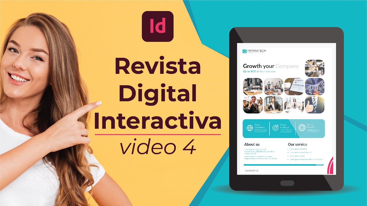 Como hacer una Revista Digital Interactiva en Adobe Indesign CC Video 4