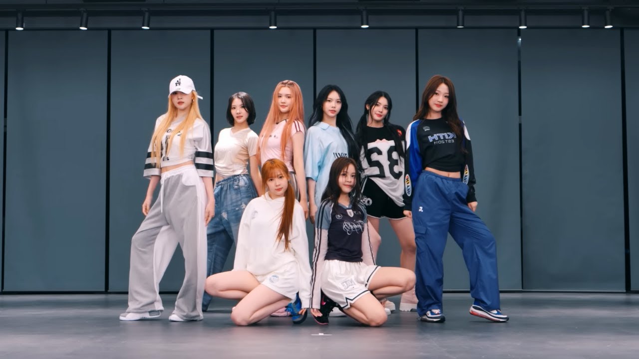Hearts2Hearts - 'STLYE' Dance Practice (MIRRORED 4K) - YouTube