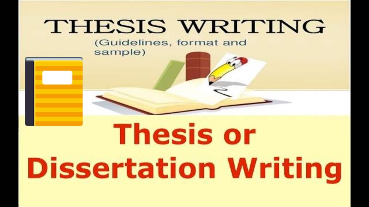 who writes a thesis