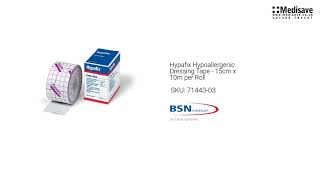 Hypafix Hypoallergenic Dressing Tape 15cm x 10m per Roll 71443 03 1920x1080