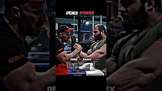 🔥💪WAIT FOR DENIS CYPLENKOVE POWER VS SMAEV ARM WRESTLING #sports #trending