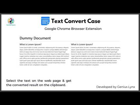 Text Convert Case video preview 2