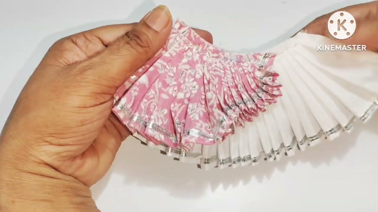 बहुत ही खूबसूरत ड्रेस बनी है 1,2,3 no के लड्डू गोपाल जी की। New design summer dress for Kanha ji.