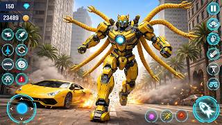 Robot Car 3D Robot Transform - Android Gameplay screenshot 2