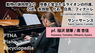 動物の謝肉祭（2台ピアノ） 白鳥 - 演奏動画のサムネイル