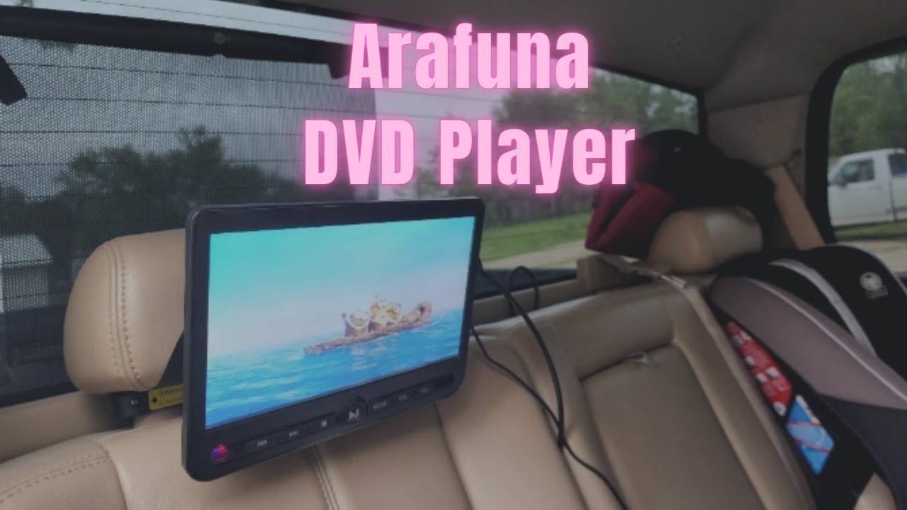 Arafuna Dual Screen Portable DVD Player for Car Review