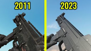 COD MW3 2011 vs MW3 2023  Weapons Comparison