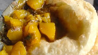 Hot Kochuris Selling like Hot Kochuris | Hot Kochuris | kochuri kolkata breakfast best minivlog