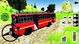 Extreme Offroad Bus Simulator Game - Indian Best Bus Driving - Android Gameplay #viral #viralvideo  screenshot 1