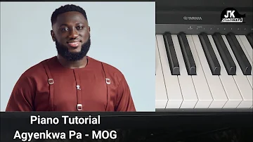 Piano Tutorial "Agyenkwa Pa" By MOG