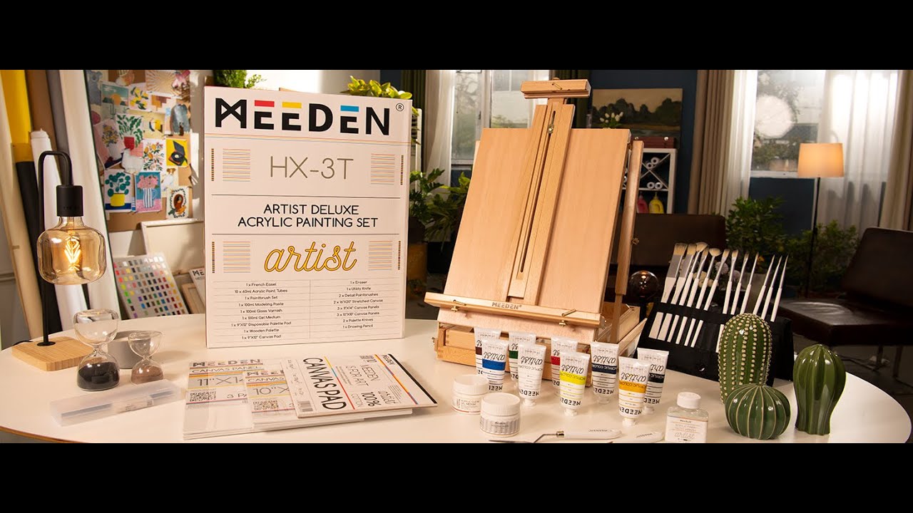 MEEDEN's Acrylic Paint - First Impressions & Swatches (Review/Part 1) 