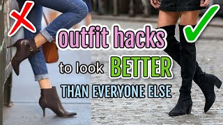 9 INSTANT Outfit Hacks to Look *BETTER THAN EVERYONE ELSE!* ft. Dossier